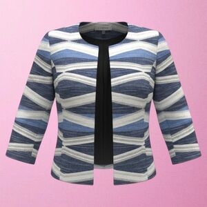 BRAND NEW🎀KASPERWomen’sBlazer🎀Textured🎀OpenFront🎀StructuredChic🎀Timeless🎀SZ12!!!
